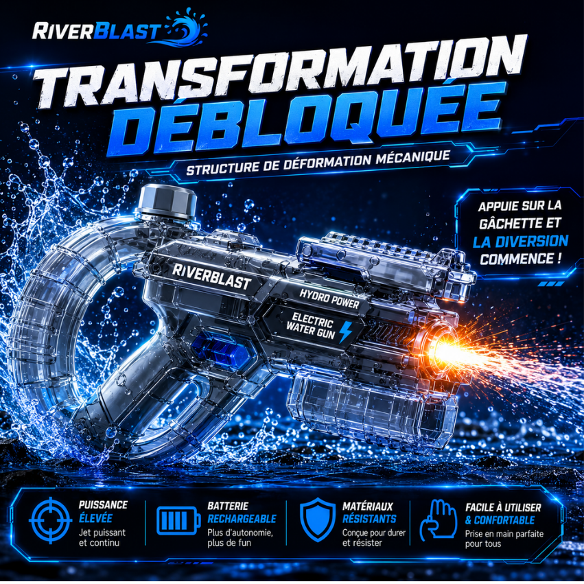 Pistolet à eau | Riverblast®